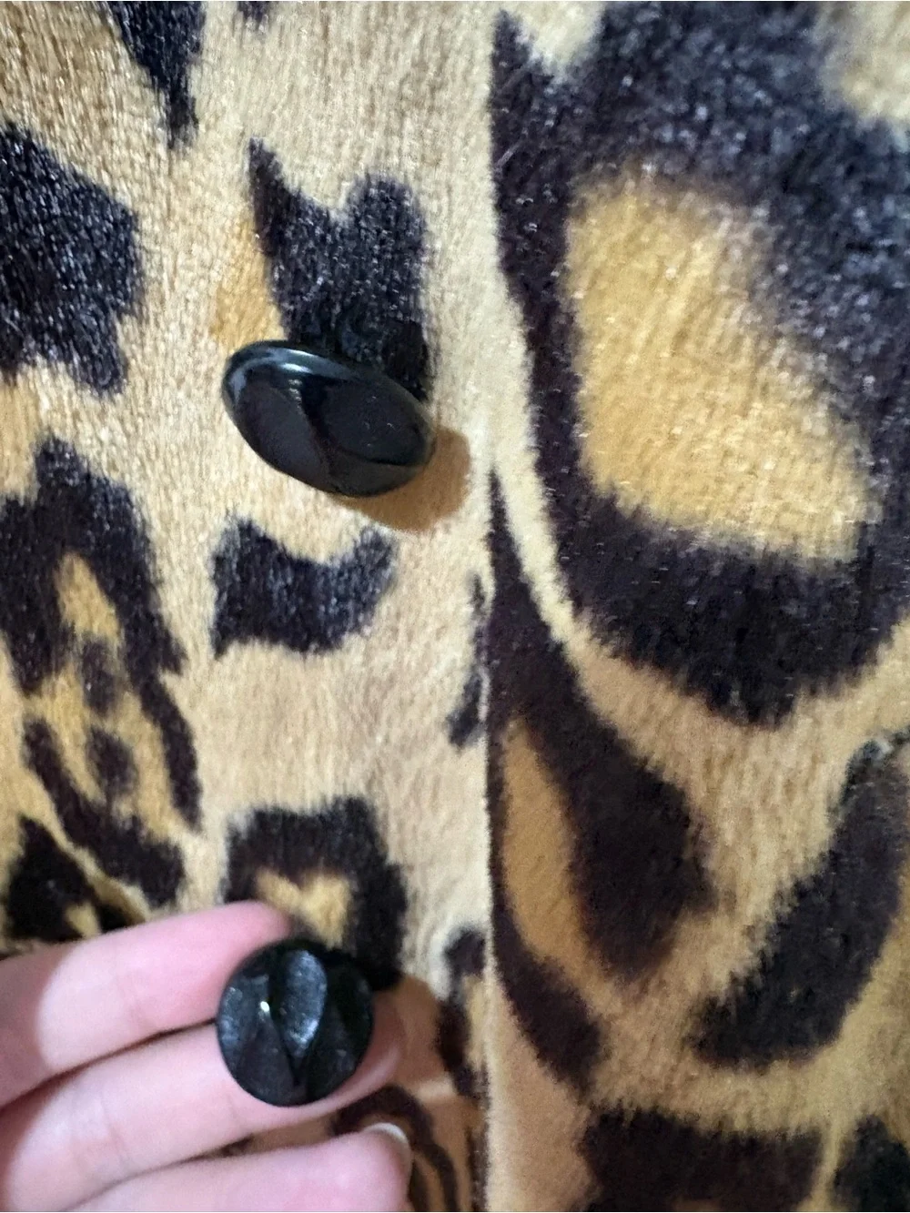 60s faux fur coat